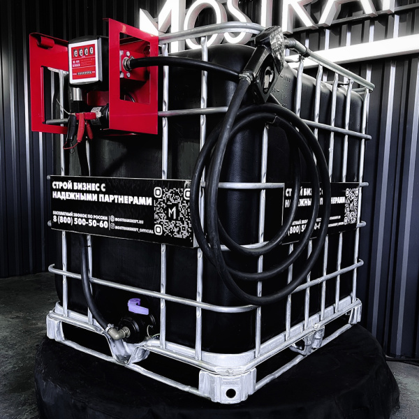 мини азс черная на 1000л среднего класса 12v купить в Нижнем Новгороде