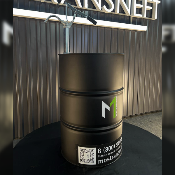 Бочка металлическая 200 литров с помпой черная матовая купить в Нижнем Новгороде